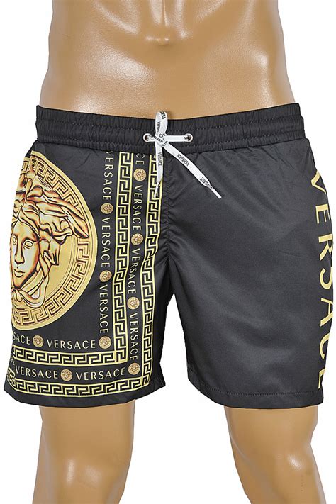 versace mens shorts